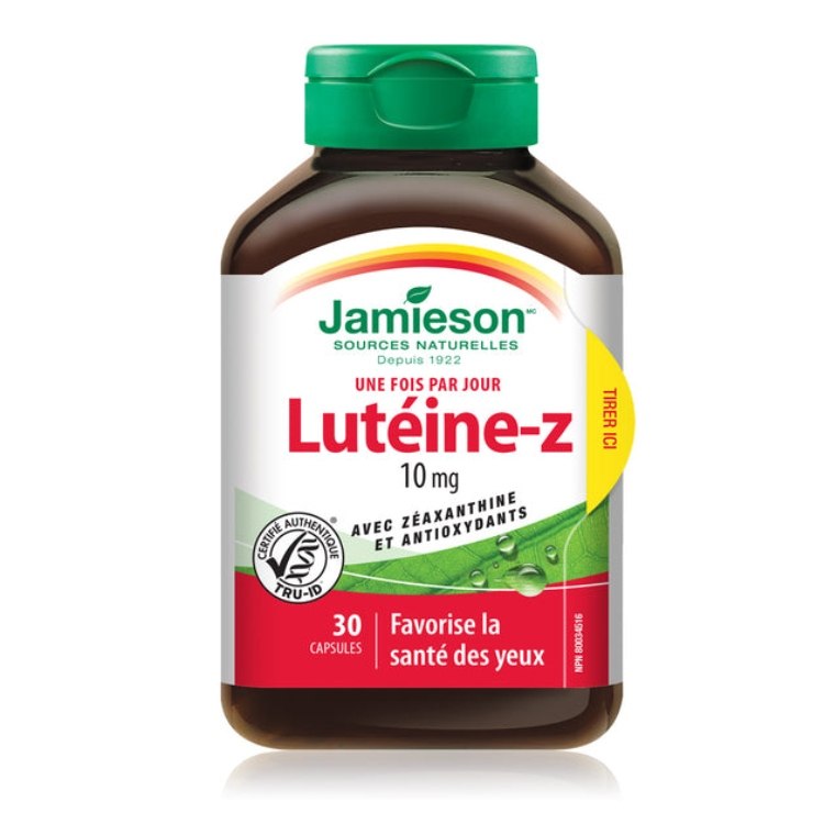 Jamieson Lutein 10mg 30 kapsula